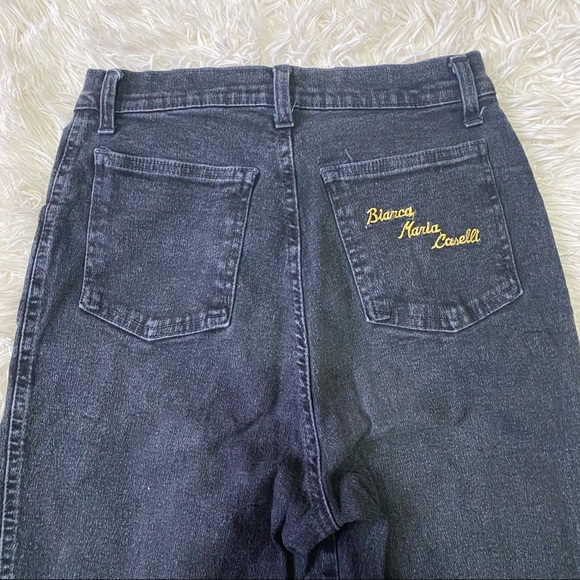 ◾️Vintage Bianca Maria Caselli Floral High Waist Jeans - Picture 7 of 7